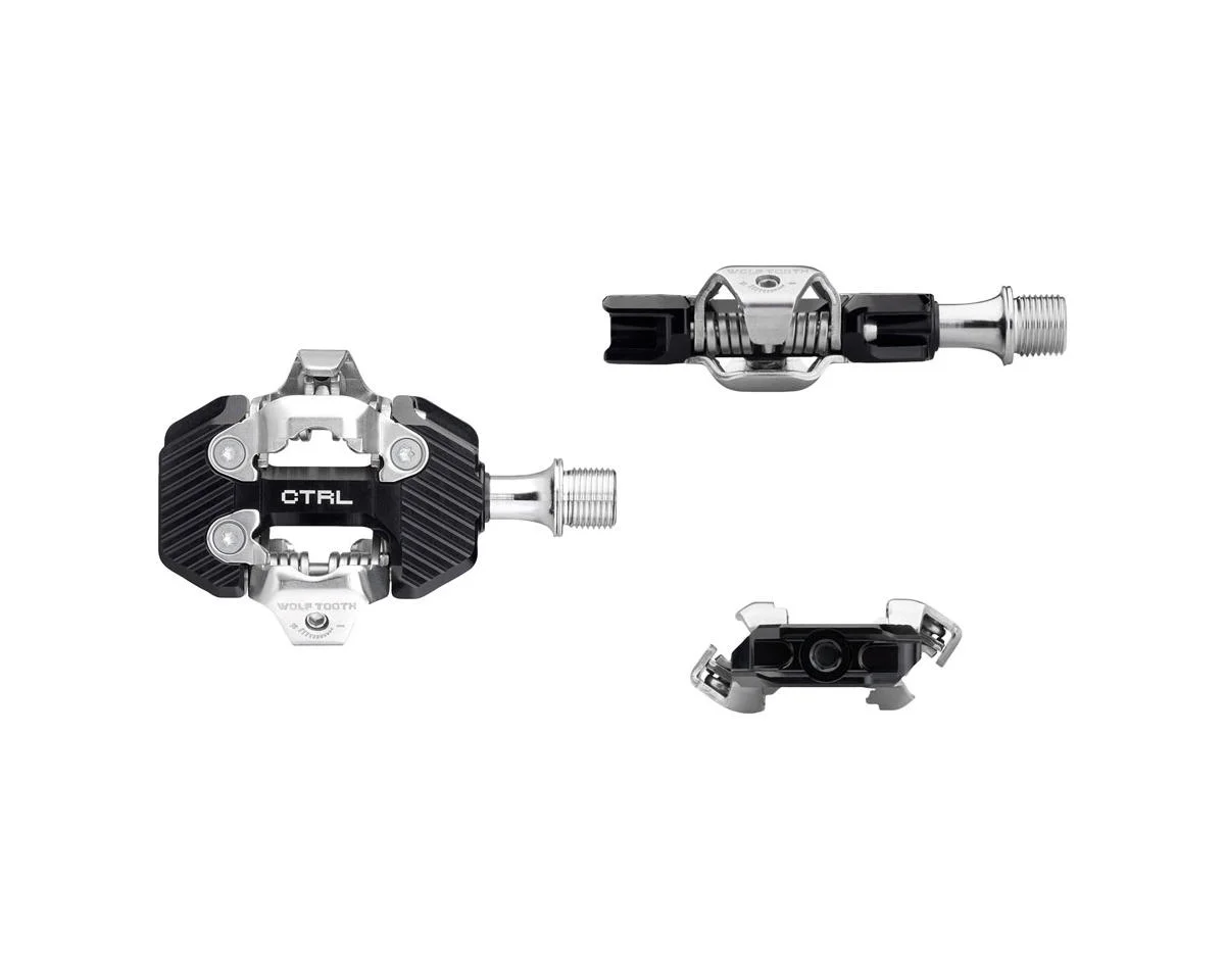 Wolf Tooth Components CTRL Trail Clipless Pedals (Black) (Shimano SPD) - view 5